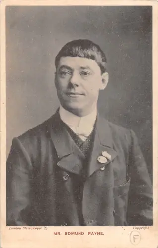 BR81896 Mr Edmund Payne Famous People Schauspieler Filmstar UK