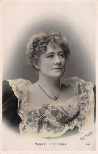 BR74459 Miss Ellen Terry Edwardian Schauspieler UK