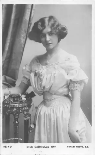 BR74454 Miss Gabrielle Ray Edwardian Schauspieler Echtfoto UK