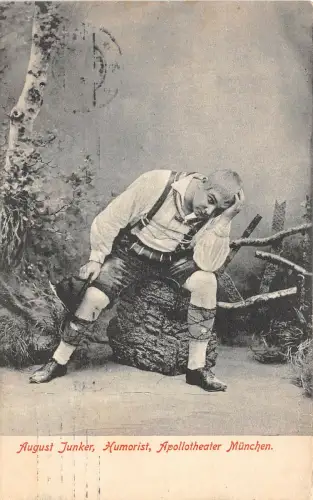 Lot117 August Junker Humorist Apollotheter München Deutschland Schauspieler