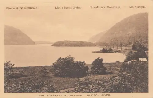 B77725 hudson river the northern highlands canada scan front/back image