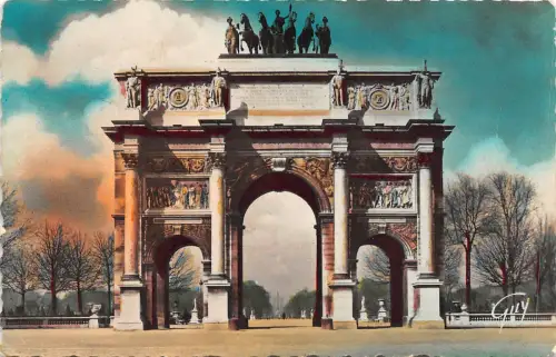 BF1424 arc de triomphe paris Frankreich