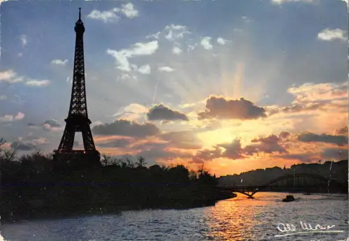 BT4539 La sine et ses splendeurs La tour eiffel Paris Frankreich