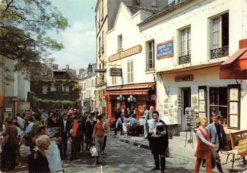 BT3231 Paris Montmartre la place du tertere France
