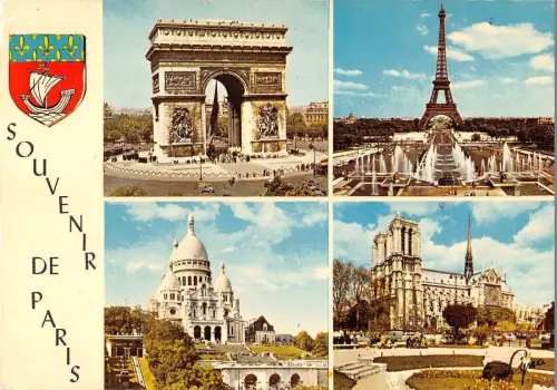 BT6895 Paris Multi Views Frankreich