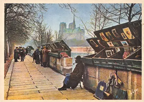 BT4033 Paris Les bouquinistes du Quai de la Tournelle France