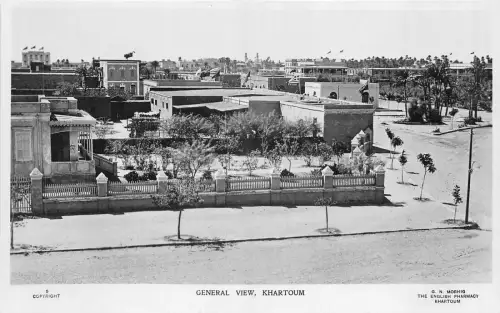 US5348 Gesamtansicht Khartoum Echtfoto Sudan Afrika