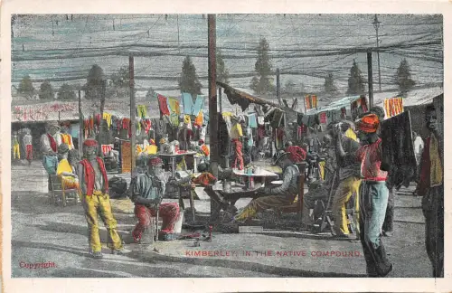 br104435 kimberley in the native compounds africa south africa folklore kostüm