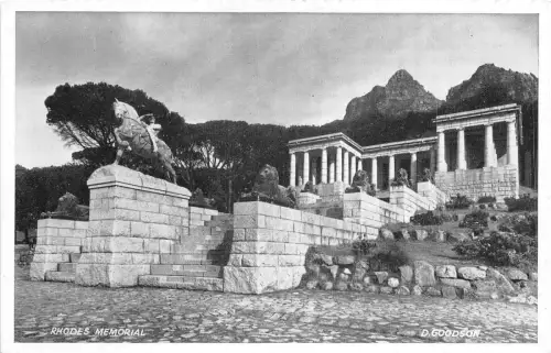 uk42337 rhodes memorial d goodson south africa caltex