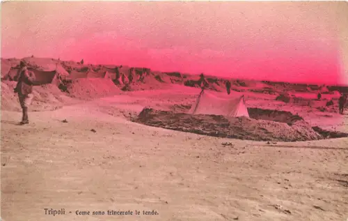 B92003 come sona frincerate le tende tripoli libya africa