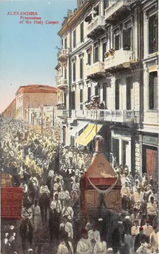 US5886 Prozession des Heiligen Teppichs Alexandria Ägypten Afrika