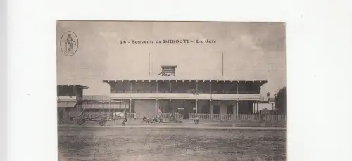 B84799 djibouti la gare africa railway station train