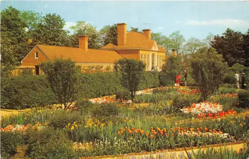 BR23711 The Mount Vernon Flower Garden and Greenhouse USA