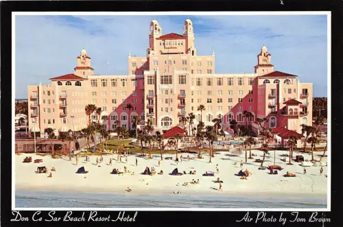 B32444 Don Ce Sear Beach Resort Hotel USA