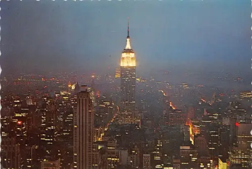 B32435 The Observation Roof a Top the RCA Building New York USA