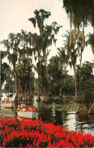 BR23773 Sightseeing Boats Florida Cypress Gardensy USA