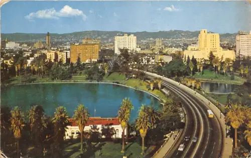 B32389 Mac Arthur Park Los Angeles usa