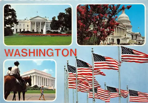 B32522 Washington Multi Views USA