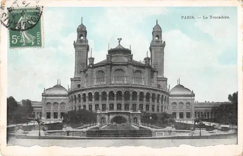 BR71634 le trocadero paris france