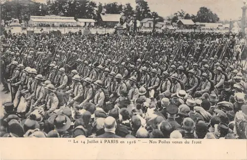 BR78226 PARIS NOS POILUS VENUS DU FRONT MILITARIA FRANCE WW1 WAR