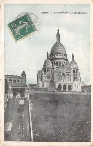 BR16932 La Basilique de Montmartre Paris Frankreich