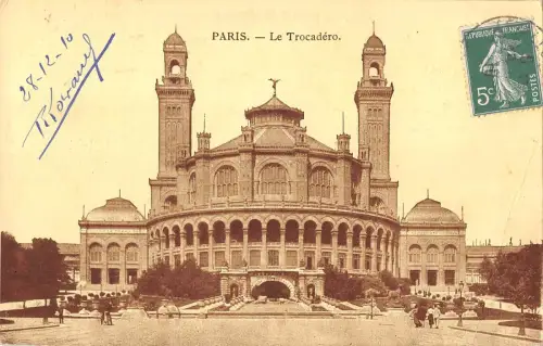 BR72190 paris le trocadero france