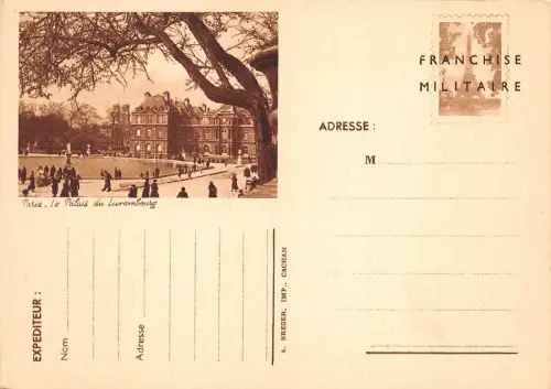 Br43279 Le palais du luxembourg car voiture Paris Frankreich