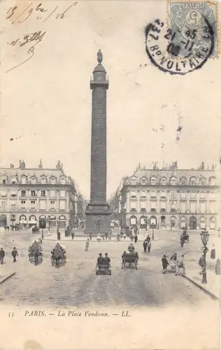 BR16925 La Place Vendome Paris Frankreich