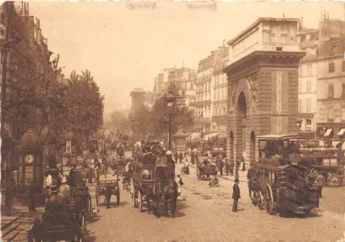 BR17968 Porte Saint Martin Paris Frankreich