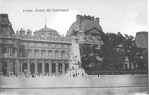 BR71645 paris cours du carrousel france