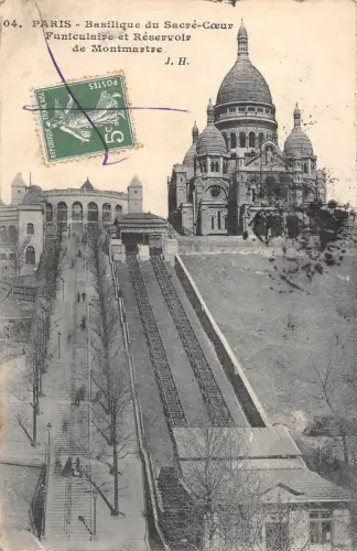 BR72196 basilique du sacre coeur paris frankreich