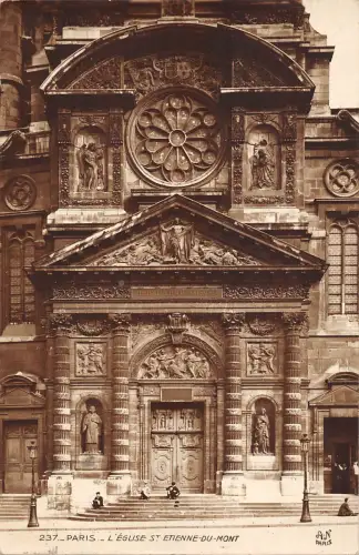 BR72827 l eglise st etienne du mont paris france