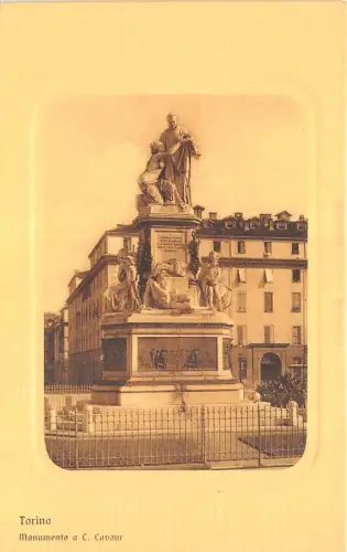 Br35338 Torino Monumento a C. Cavour italy
