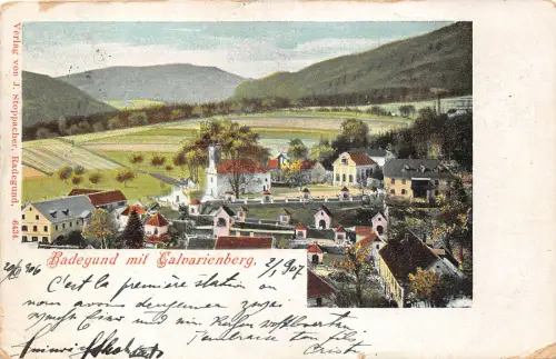 Lot 81 Österreich Radegund mit Calvarienberg Kalvarienberg Stationsberg Litho