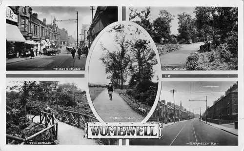 uk38208 wombwell real photo uk lot 16 uk