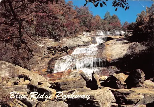 B73635 The graveyard Falls Blue ridge Parkway USA
