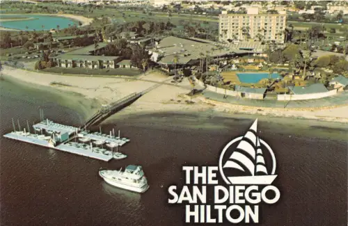 B66708 San Diego Hilton Ship Bateaux USA