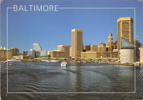 B52170 Baltimore Boote Bateaux USA