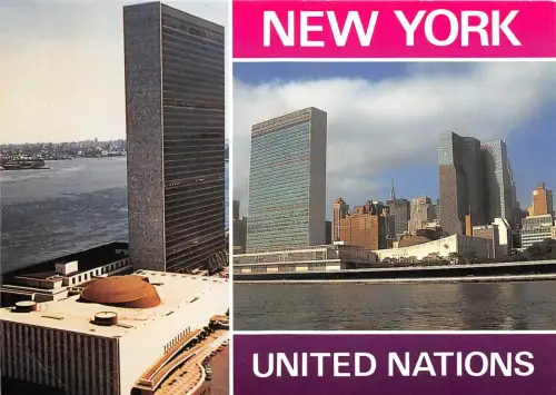 B32590 New York Vereinigte Nationen USA