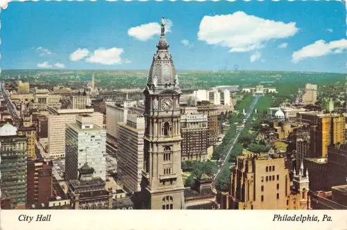 BR12914 Philadelphia West View City Hall Tower USA
