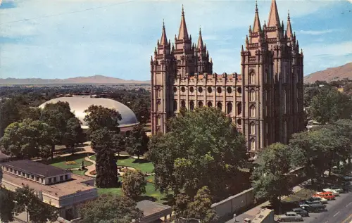 BR23784 Temple Square Salt Lake City Utah USA