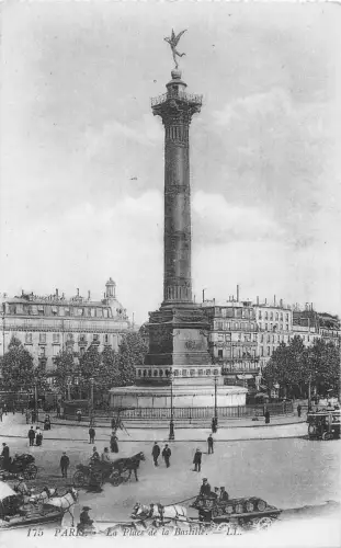 B105584 Frankreich Paris La Place de la Bastille