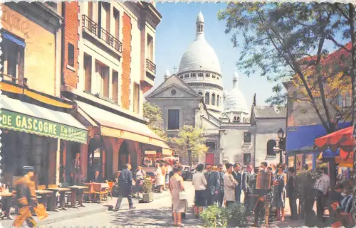 B110607 Frankreich Paris The Old Montmartre, Place du Tertre