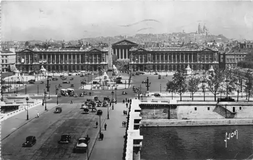 BR10042 Paris Place de la Concorde car voiture france