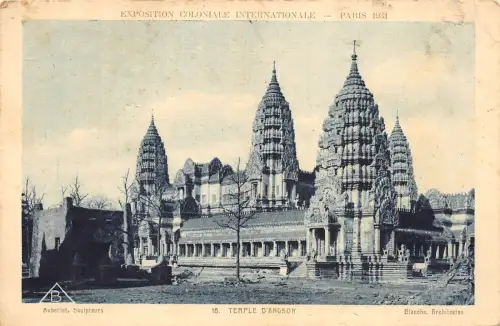 BF2616 Tempel d Angkor Kambodscha Ausstellung Paris