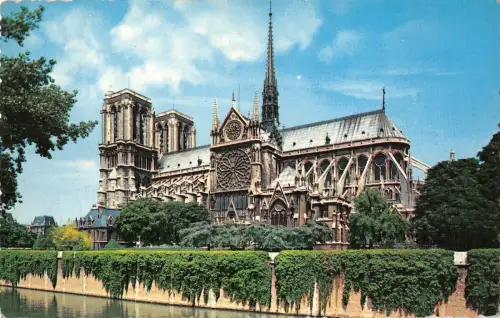 B108238 Frankreich Paris Notre-Dame Die Muttergottes Kirche Echtfoto UK