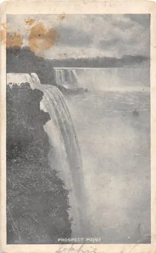 BF36202 Prospect Point Niagara Falls USA Front/Back Scan