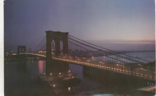 BG13999 brooklyn bridge new york usa