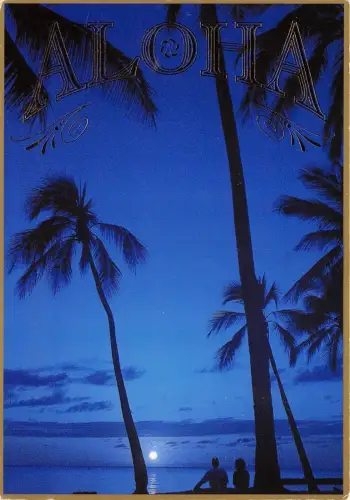 BG13746 Aloha aus Blue Hawaii USA