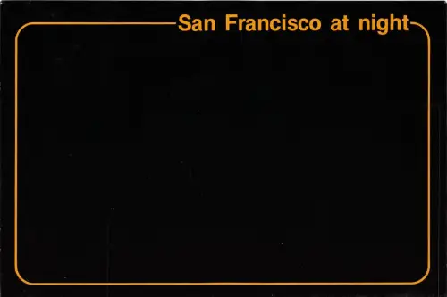 BG13785 san francisco at night california usa